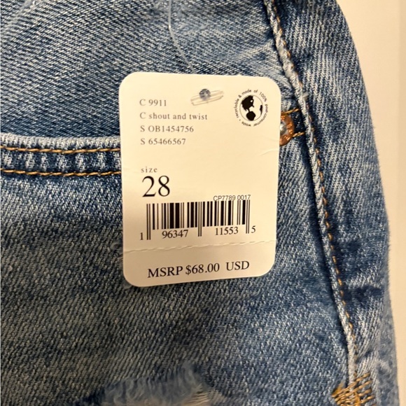 Free People Denim Shorts NWT size 28 waist - Picture 4 of 5